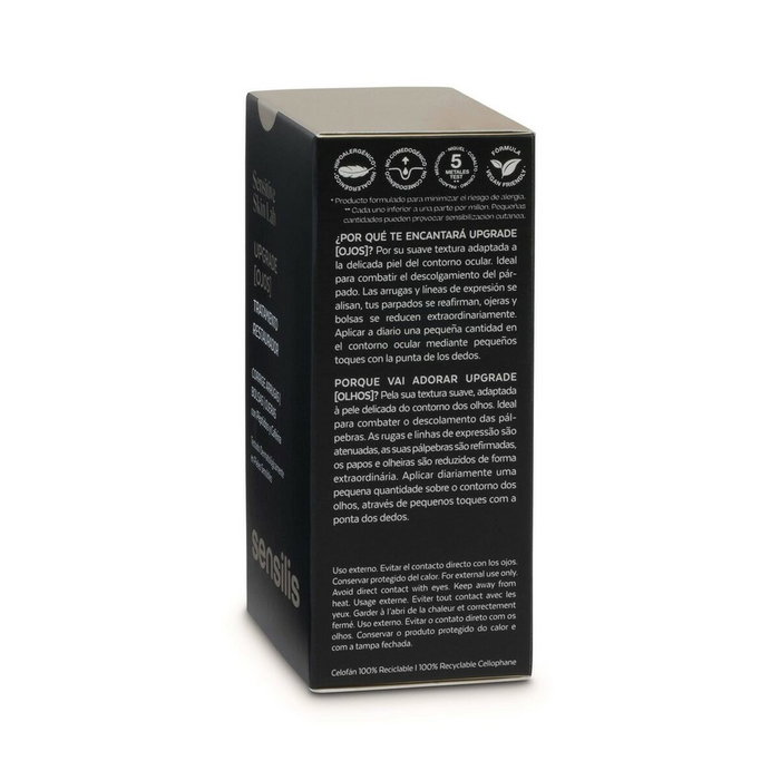 Sensilis UPGRADE contorno de ojos reafirmante 15 ml