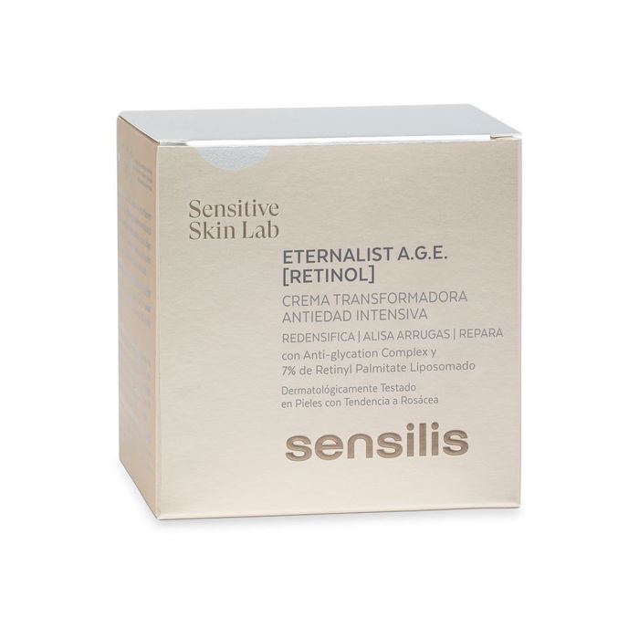 Sensilis ETERNALIST A.G.E Crème Transformadora Retinol Antiedad Intensive Peaux Sensibles 50 ml Sensilis ETERNALIST A.G.E Crème Transformadora Retinol Antiedad Intensive Peaux Sensibles 50 ml