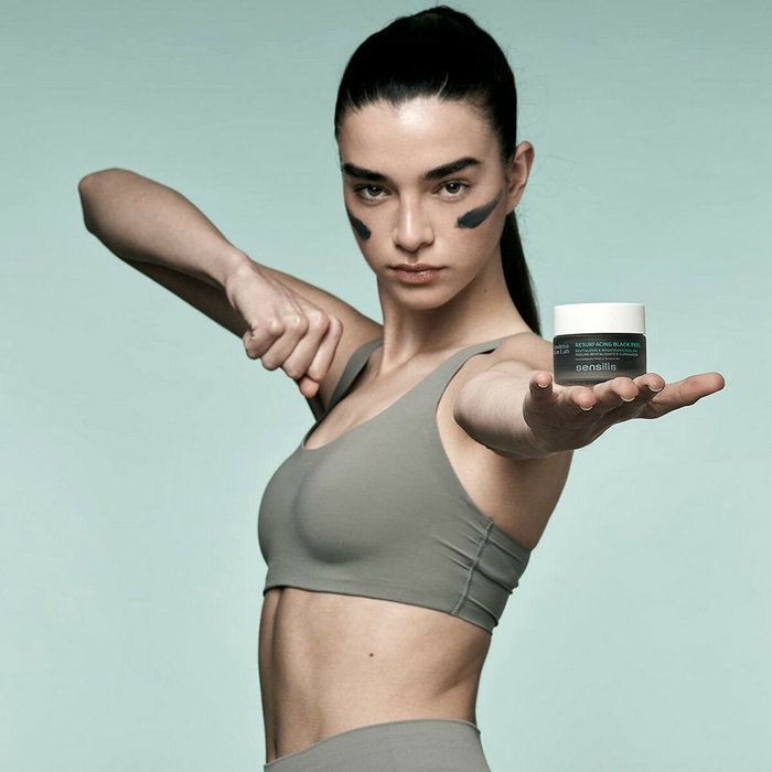 Sensilis RESURFACING BLACK PEEL Peeling Revitalisant Femme 50g – Traitement Visage Éclat & Douceur