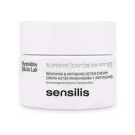 Sensilis SUPREME Crème de Jour SPF15+ Detox Rénovatrice et Anti-Aging - 50 ml