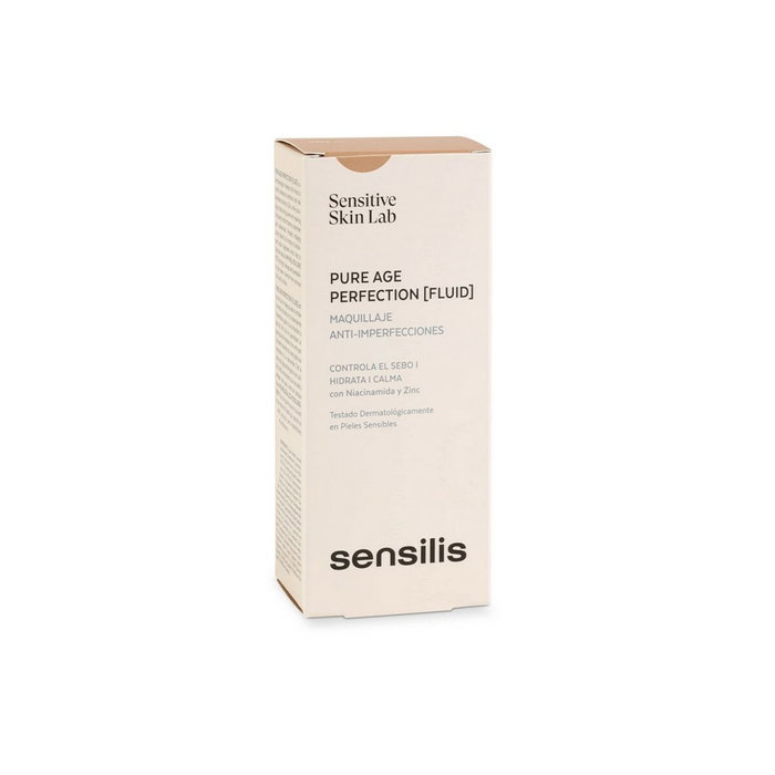 Sensilis Pure Age Perfection Maquillage Anti-imperfections 04-pêche doré 30 ml
