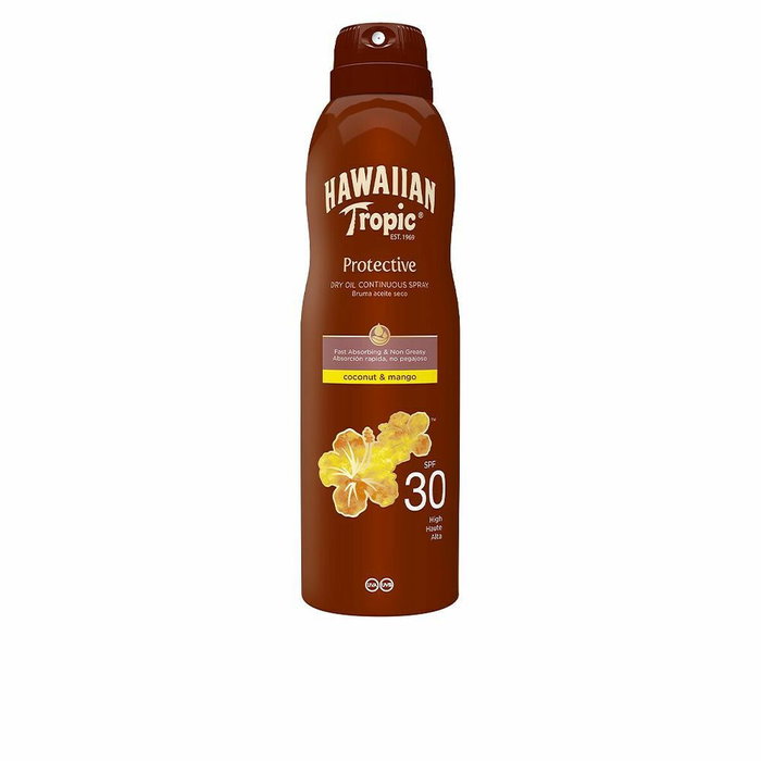 Hawaiian Tropic Brume d'Huile Sèche Coconut & Mango SPF30 180 ml