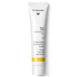 Dr. Hauschka Crème Solaire Visage Teintée SPF30 40 ml Hydratante Éclat Doré