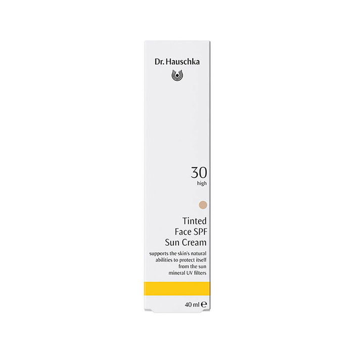 Dr. Hauschka Crème Solaire Visage Teintée SPF30 40 ml Hydratante Éclat Doré