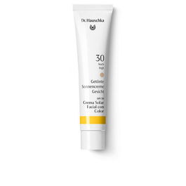 Dr. Hauschka Crème Solaire Visage Teintée SPF30 40 ml Hydratante Éclat Doré