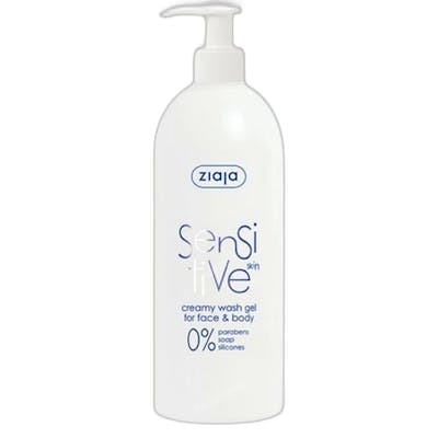 Ziaja Sensitive Gel nettoyant visage et corps 400 ml