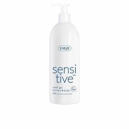 Ziaja SENSITIVE Gel nettoyant visage et corps pour peaux sensibles 400 ml