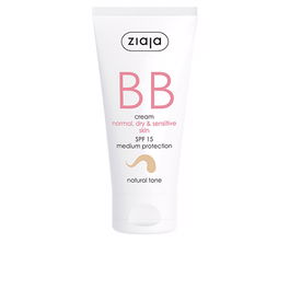 Ziaja BB Crème Peaux Normales Sèches et Sensibles SPF15 Naturelle Hydratante 50 ml