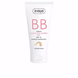 Ziaja BB Crème Peaux Normales Sèches et Sensibles SPF15 Naturelle Hydratante 50 ml