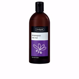 Ziaja Shampoing Lavande Cheveux Gras Purifiant et Rafraîchissant 500 ml