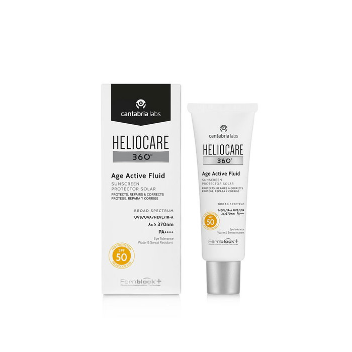Heliocare Crème Solaire Fluide 360° SPF50, Protection Anti-Photovieillissement, 50 ml Heliocare Crème Solaire Fluide 360° SPF50, Protection Anti-Photovieillissement, 50 ml