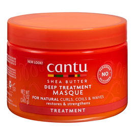 Cantu - Masque Crème Réparateur à Base de Beurre de Karité Naturel pour Cheveux - 340 g
