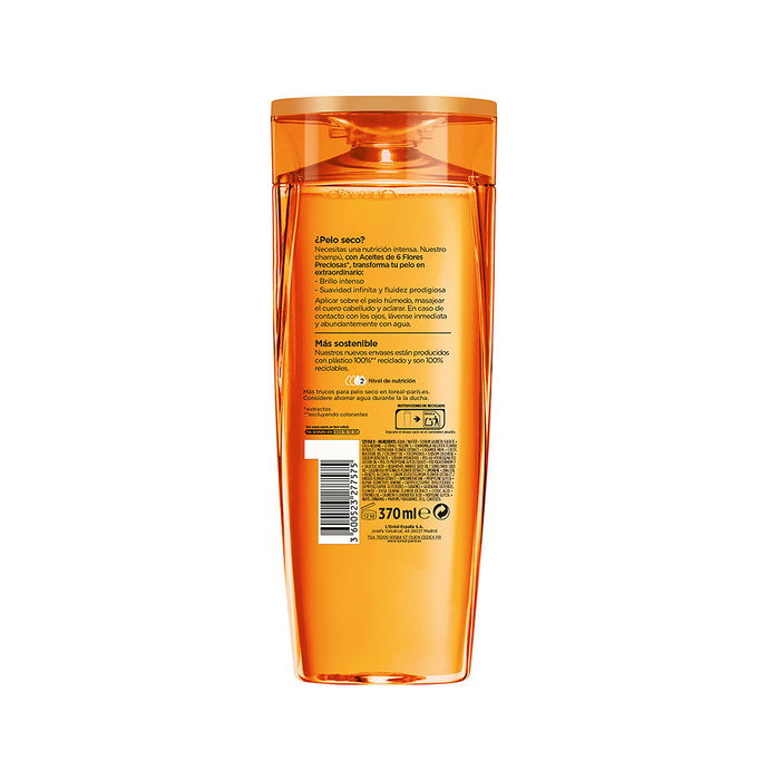 L'Oréal Paris Elvive Shampooing Huile Extraordinaire Nourrissant 370 ml