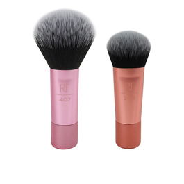 Real Techniques Coffret MINI BRUSH DUO 2 pz Pinceau multi-tâches (407) + Pinceau Expert (200)