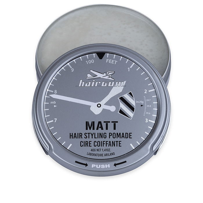 Hairgum Pommade Coiffante MATT Homme 40g Effet Mat