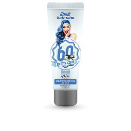 Hairgum Coloration Cheveux SIXTY'S COLOR Flash Blue - 60 ml