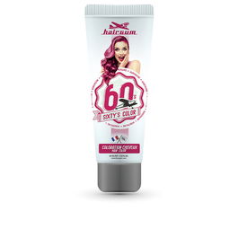 Hairgum Coloration Cheveux SIXTY'S COLOR #Aubergine - Coloration Semi-Permanente, 60 ml