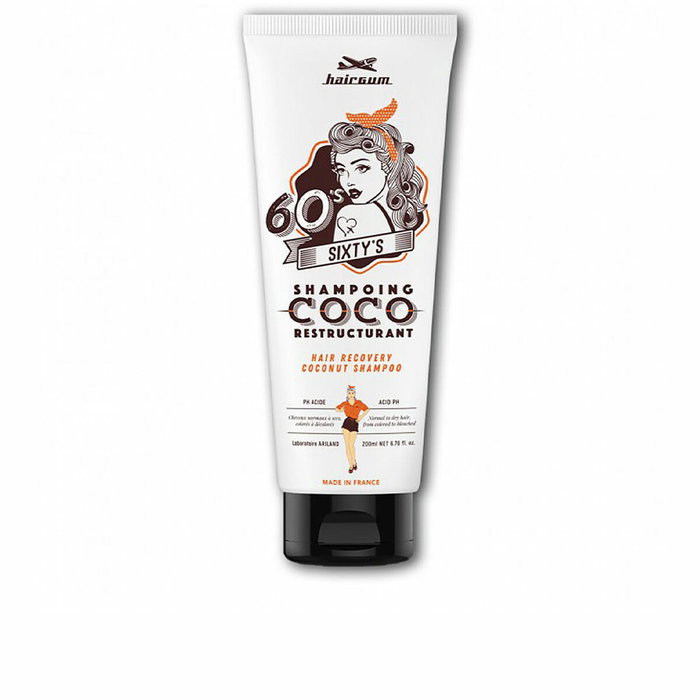 Hairgum SIXTY'S recovery coconut shampoo 200 ml Hairgum SIXTY'S recovery coconut shampoo 200 ml