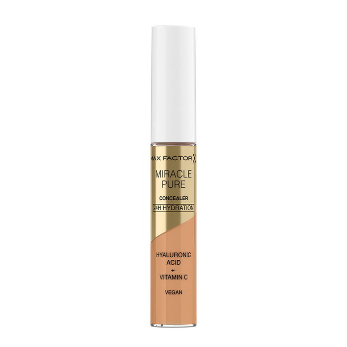 Max Factor Miracle Pure Correcteur #4 - Vegan, Acide Hyaluronique, Vitamine C - 7,8 ml