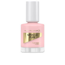 Max Factor Vernis à Ongles Miracle Pure #202 Cherry Blossom - Vernis Végétalien 12 ml avec Vitamine E - Formulation avec Argile Minérale - Palette Éclatante