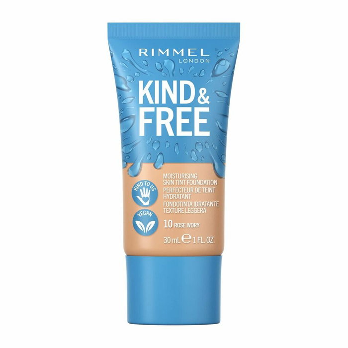 Rimmel London KIND & FREE Skin Tint Foundation #10-rose ivory