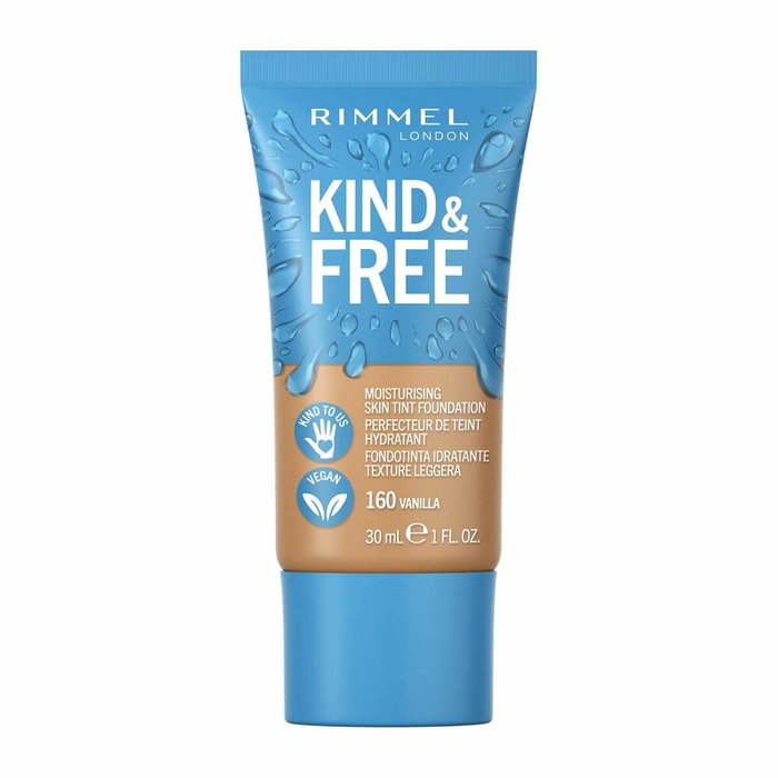 Rimmel London KIND & FREE Skin Tint Foundation 160-vanilla