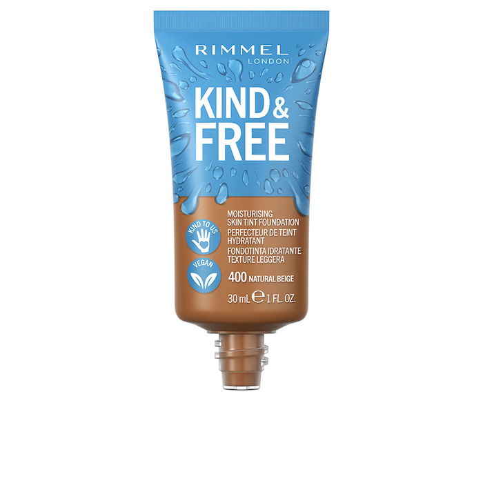 Rimmel London KIND & FREE Fond de teint teinté #400-Natural Beige 30ml