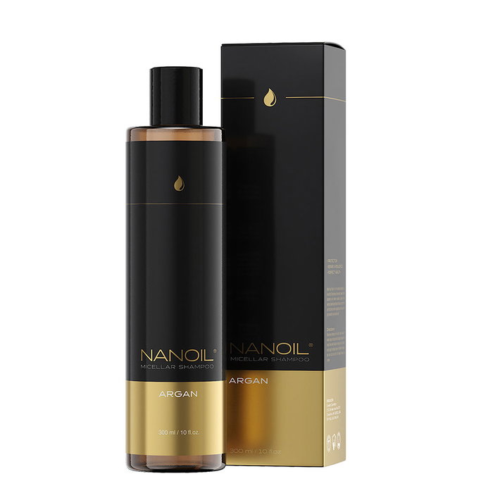 Nanoil Shampooing Micellaire à l'Huile d'Argan - 300 ml