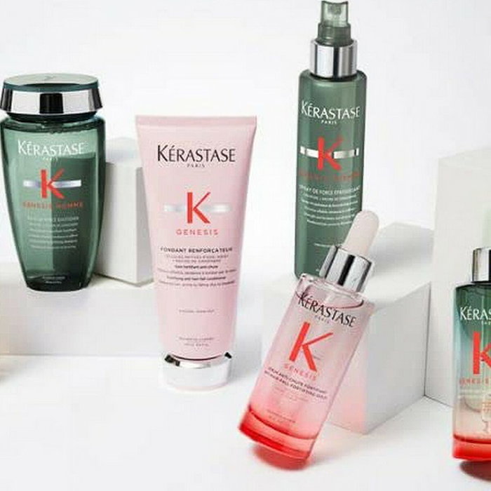 Kerastase Genesis Home Bain Force 250 – Shampoing Purifiant et Fortifiant pour Cheveux Affaiblis avec Tendance à la Chute