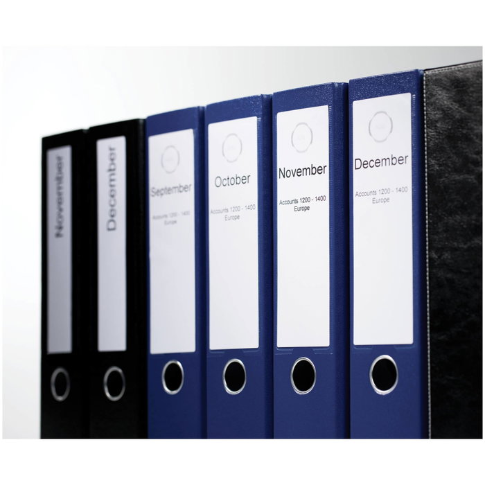 Dymo LabelWriter LAF Labels Large 99019 - Noir sur Blanc - 110 Étiquettes Dymo LabelWriter LAF Labels Large 99019 - Noir sur Blanc - 110 Étiquettes