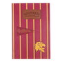 Harry Potter Set de papeterie, 3 pièces, 26x23x3 cm, couleur rouge foncé, pour enfant à partir de 3 ans