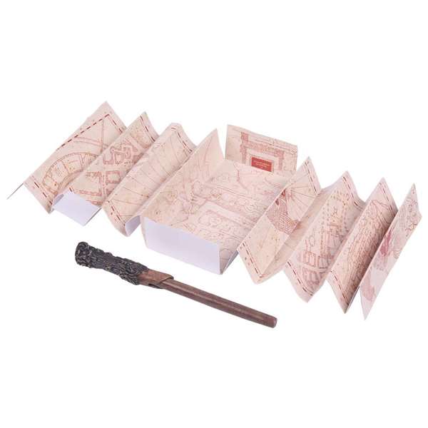 Harry Potter Set de papeterie, 3 pièces, 26x23x3 cm, couleur rouge foncé, pour enfant à partir de 3 ans