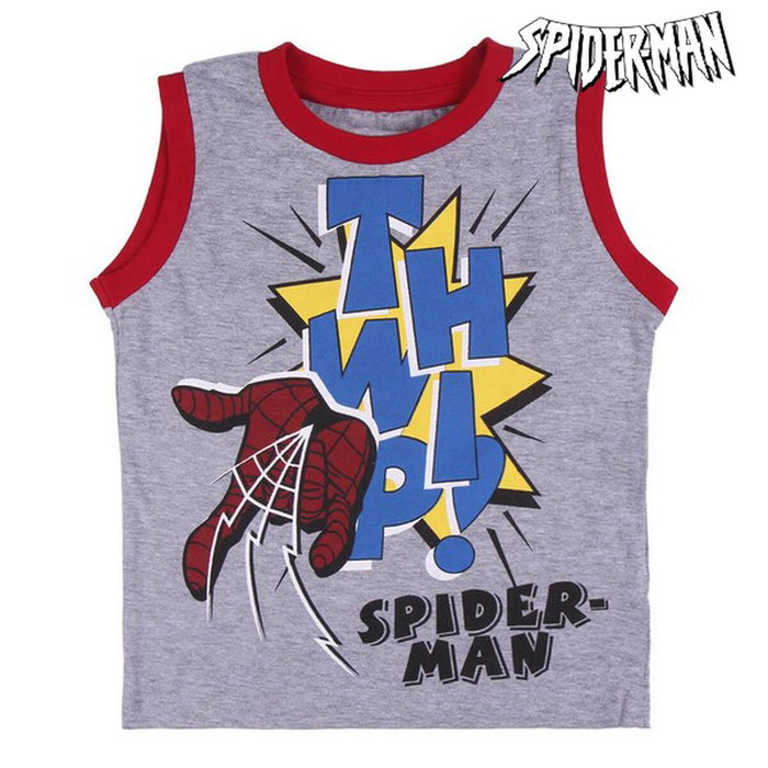 Cerdá Pyjama Court Spider-Man Gris Taille 2 Ans