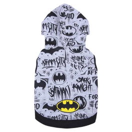 Cerdá Sweat à capuche Batman pour chien, Taille S, Noir