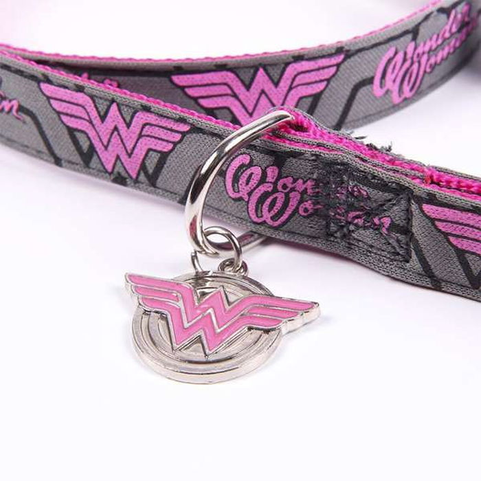 Laisse pour Chien Wonder Woman Rose foncé Laisse pour Chien Wonder Woman Rose foncé