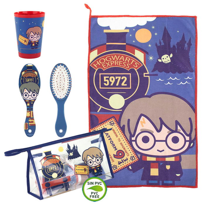 CERDÁ Trousse de toilette complète Harry Potter, nécessaire de voyage, set de salle de bain, 22 x 23 x 8 cm CERDÁ Trousse de toilette complète Harry Potter, nécessaire de voyage, set de salle de bain, 22 x 23 x 8 cm