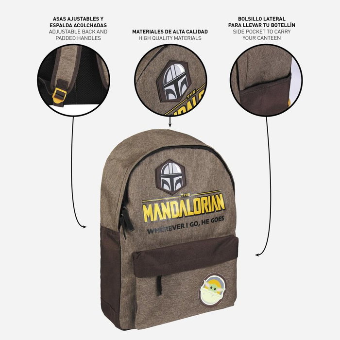 Cerdá Sac à dos Star Wars The Mandalorian et Yoda Cerdá Sac à dos Star Wars The Mandalorian et Yoda