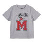 T shirt à manches courtes Mickey Mouse Gris 5 ans