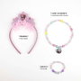 Cerdá - Pack de bijoux fantaisie 4 pièces princesse pour enfants - Dimensions : 12.5 x 15.0 x 1.0 cm