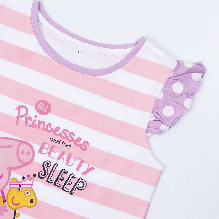 Cerdá Pijama Court Peppa Pig Rose 3 Ans