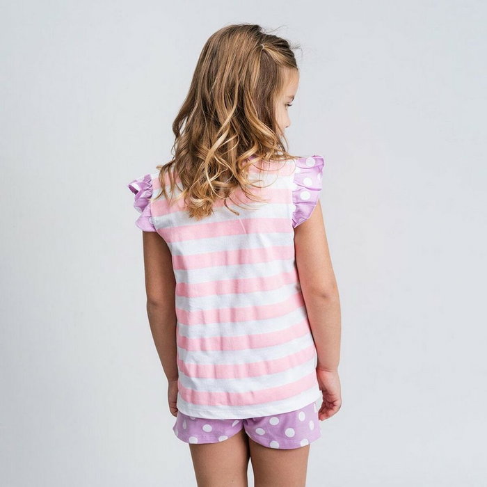 Cerdá Pijama Court Peppa Pig Rose 3 Ans