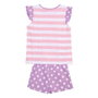 Cerdá Pyjama Court à Bretelles Peppa Pig pour Enfant 6 Ans - Single Jersey - Rose