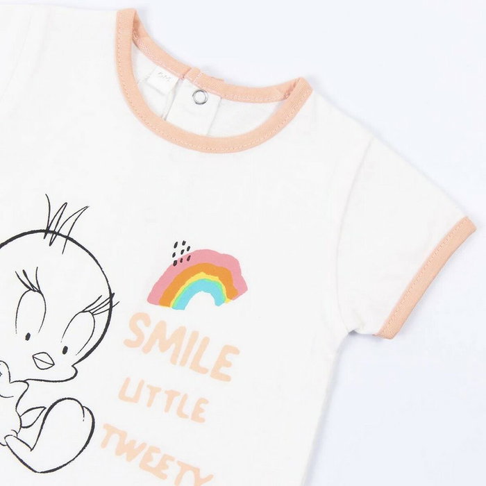 Ensemble de Vêtements Looney Tunes Rose 12 mois Ensemble de Vêtements Looney Tunes Rose 12 mois