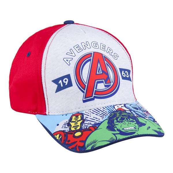 Cerdá - Casquette Avengers Marvel - Bleu - Taille 53 cm - Marvel Officiel - Matériau: Coton Cerdá - Casquette Avengers Marvel - Bleu - Taille 53 cm - Marvel Officiel - Matériau: Coton