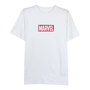 T-shirt à manches courtes homme Marvel Blanc Adultes