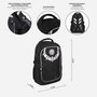 Mochila Avengers Black Panther, sac à dos technique et casual 31 x 47 x 24 cm, polyester