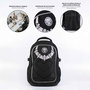 Mochila Avengers Black Panther, sac à dos technique et casual 31 x 47 x 24 cm, polyester