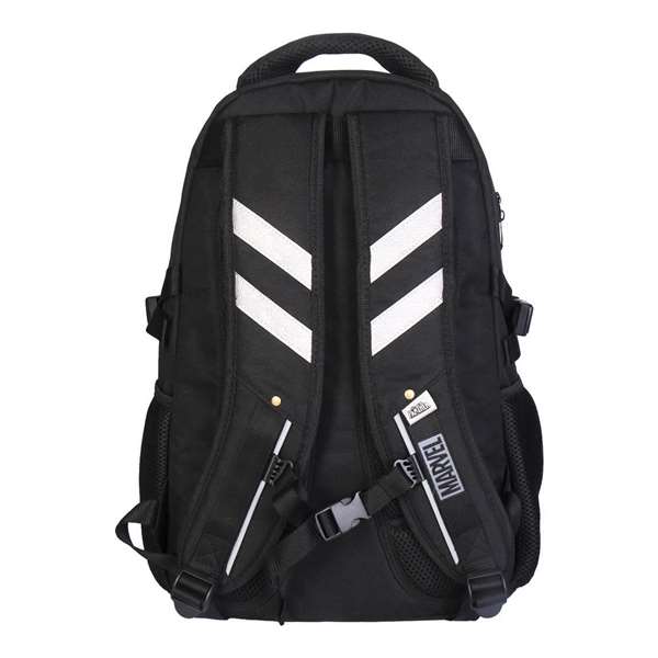 Mochila Avengers Black Panther, sac à dos technique et casual 31 x 47 x 24 cm, polyester