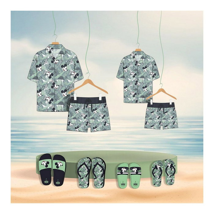Mickey Mouse Maillot de bain enfant Vert clair