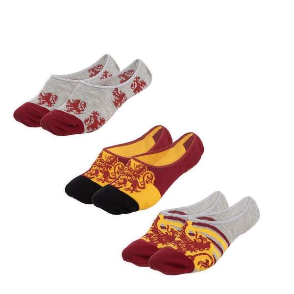 Cerdán Pack de 3 chaussettes Harry Potter Taille unique (36-40) - Multicolore - Adulte